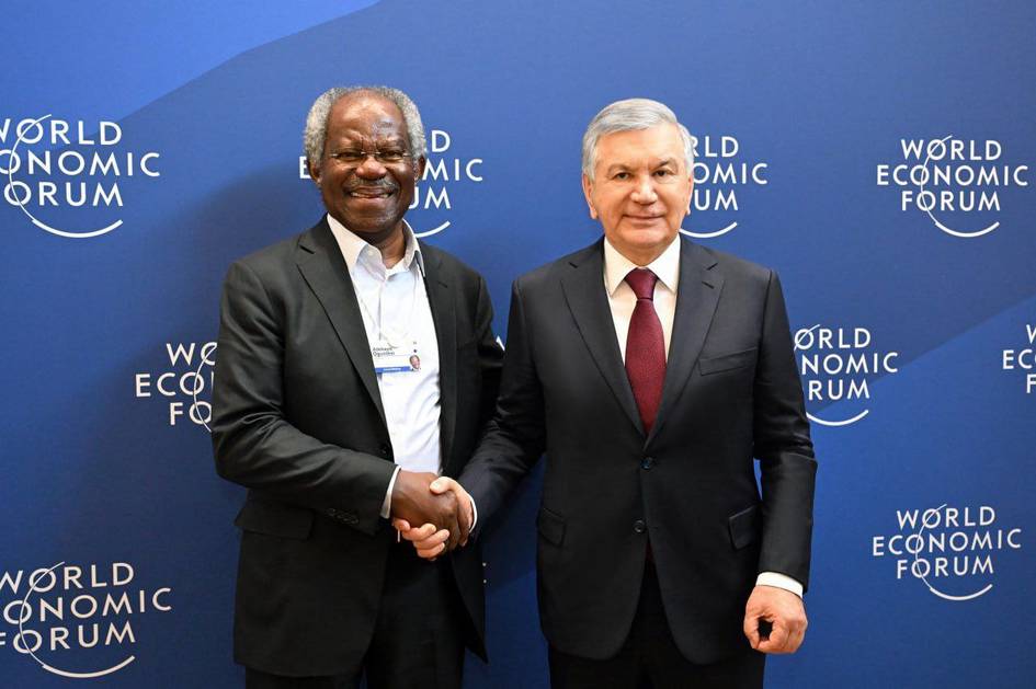 Шавкат Мирзиёев Blackrock компанияси катта бошқарувчи директори Адебаё Огунлеси билан учрашди